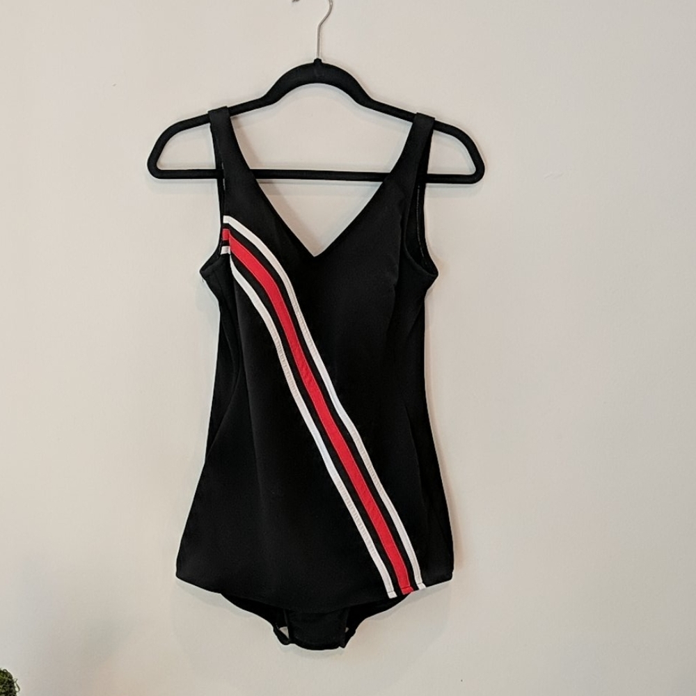 Robby Len one piece swimsuit Vintage Full Coverage